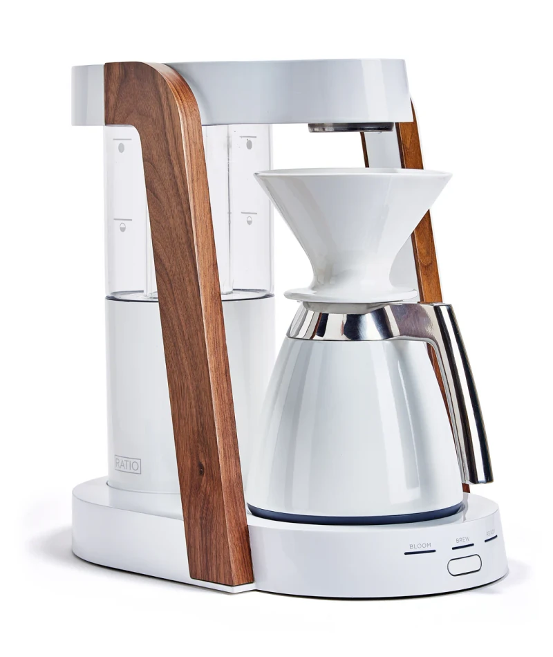 Ratio Eight Coffee Maker in brushed stainless steel